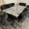 Grey Louis Marble Table