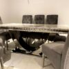 Arial Grey Marble Table