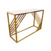 Azure Gold Console Table