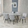 Linga Wooden Dining Set Extendable