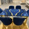 Higl Glass Dining Set