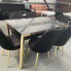 Higl Glass Dining Set