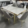 Higl Glass Dining Set