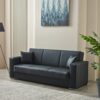 Leather Sofa Bed 3+2 Seater