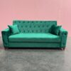 Green Sofa Bed 3 Seater